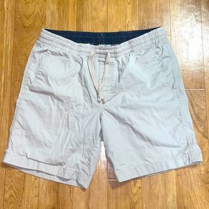 Chaps drawstring khaki shorts - medium - 7.5” inseam